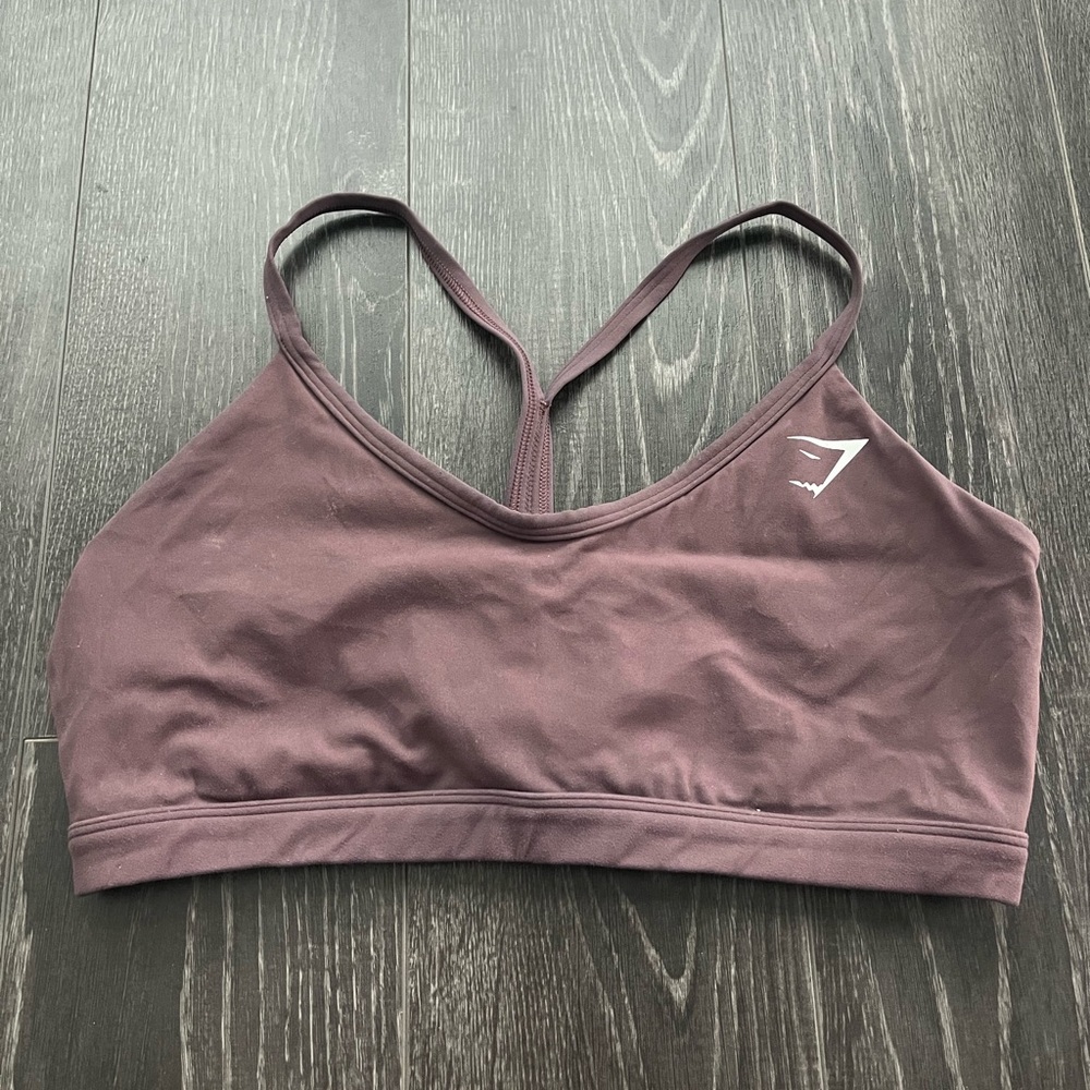 Gymshark Women's Purple Sports Bra Size Large